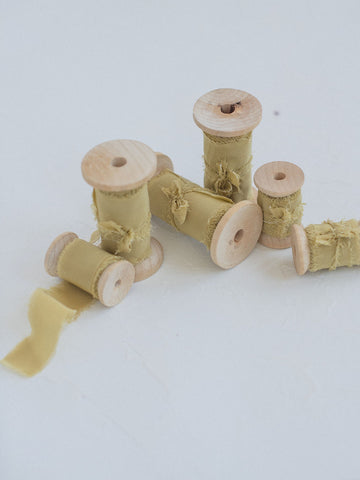 Hazelnut Silk Ribbon | Silk Ribbon