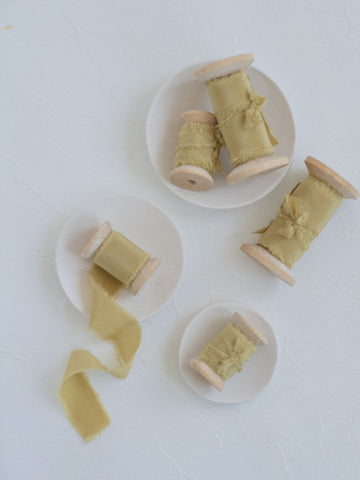 Hazelnut Silk Ribbon | Silk Ribbon