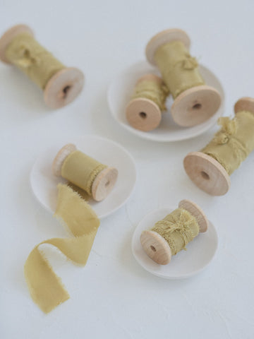 Hazelnut Silk Ribbon | Silk Ribbon