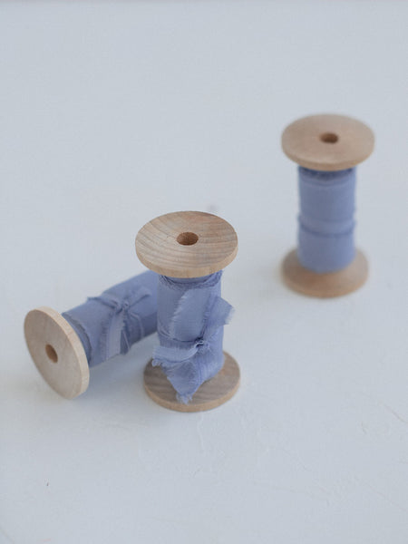 Periwinkle Silk Ribbon | Silk Ribbon