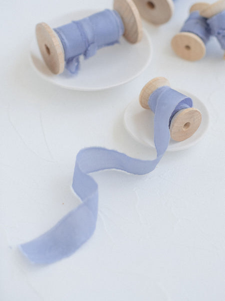 Periwinkle Silk Ribbon | Silk Ribbon