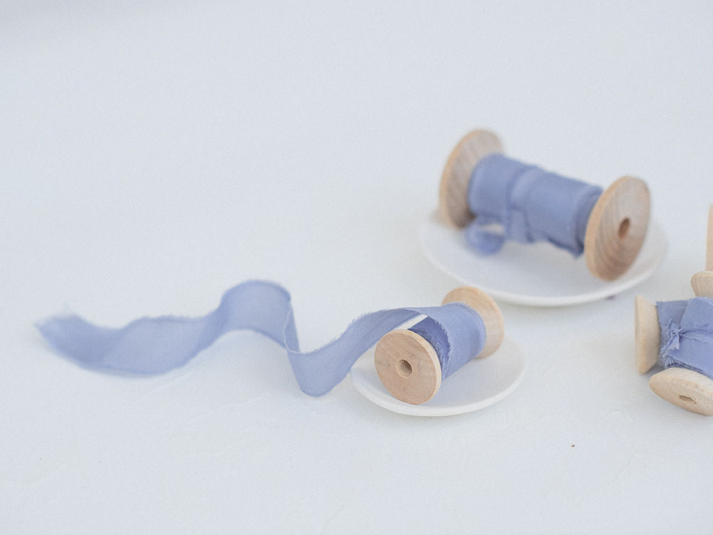 Periwinkle Silk Ribbon | Silk Ribbon