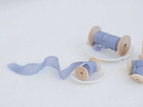 Periwinkle Silk Ribbon | Silk Ribbon