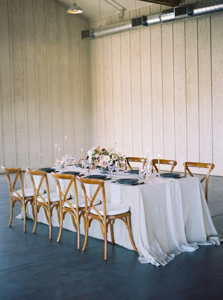 Silk Runner | White Silk Runner