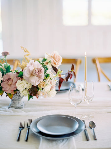 Silk Runner | White Silk Runner