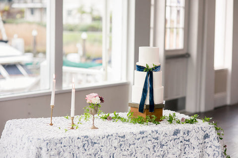 White Lace Table Linen