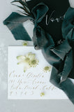 Hand Dyed Silk Velvet Ribbon - Partycrushstudio