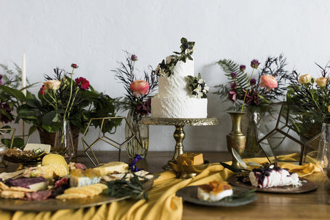 Mustard Golden Gauze Table Runner - Partycrushstudio