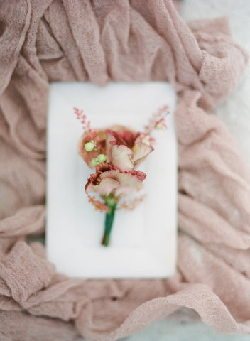 Mauve Chiffon Table Runners