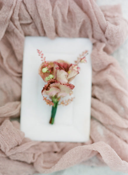 Mauve Chiffon Table Runners
