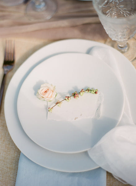 Snow Chiffon Napkins