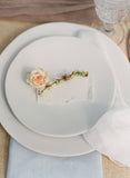 Snow Chiffon Napkins