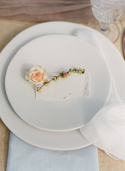 Snow Chiffon Napkins