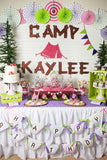 White Ruffled Tablecloth Different Colors - Partycrushstudio